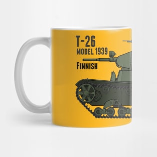 Finnish T-26 Model 1939. Mug